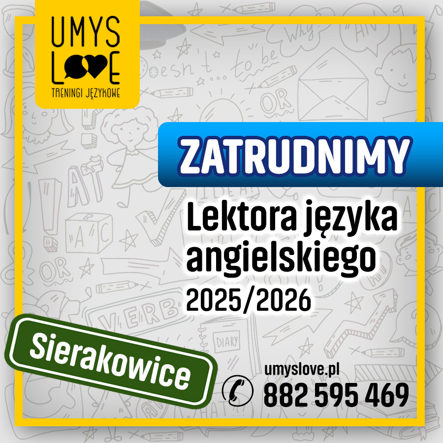 #praca #lektor #angielski #nowyrokszkolny #sierakowice #2025/2026